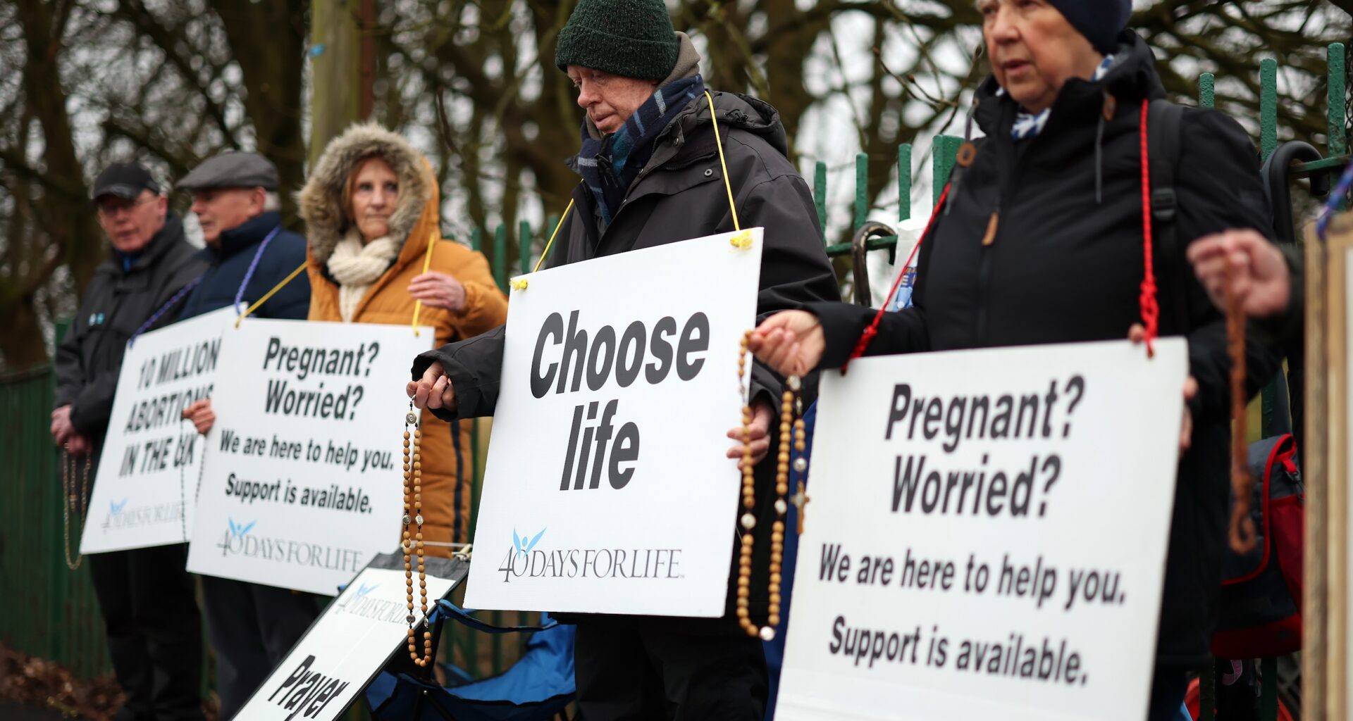 anti-abortion protest Glasgow