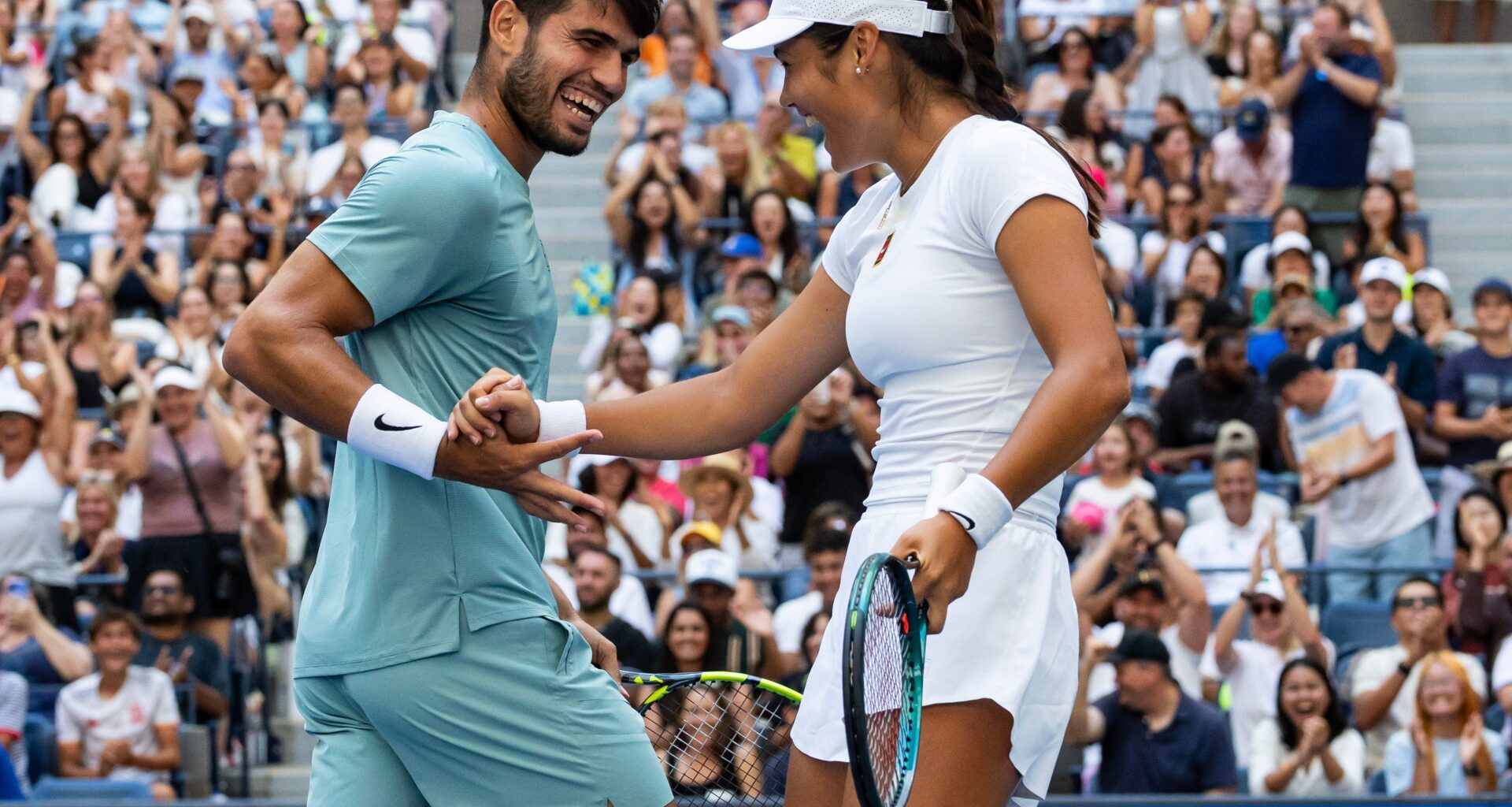 'Still waiting for those Spanish words' - Emma Raducanu and Carlos Alcaraz exchange messages after US Open 'fun'