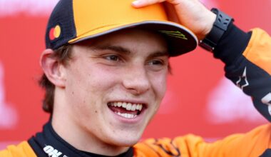 Oscar Piastri reacts to Alain Prost’s Goodwood praise