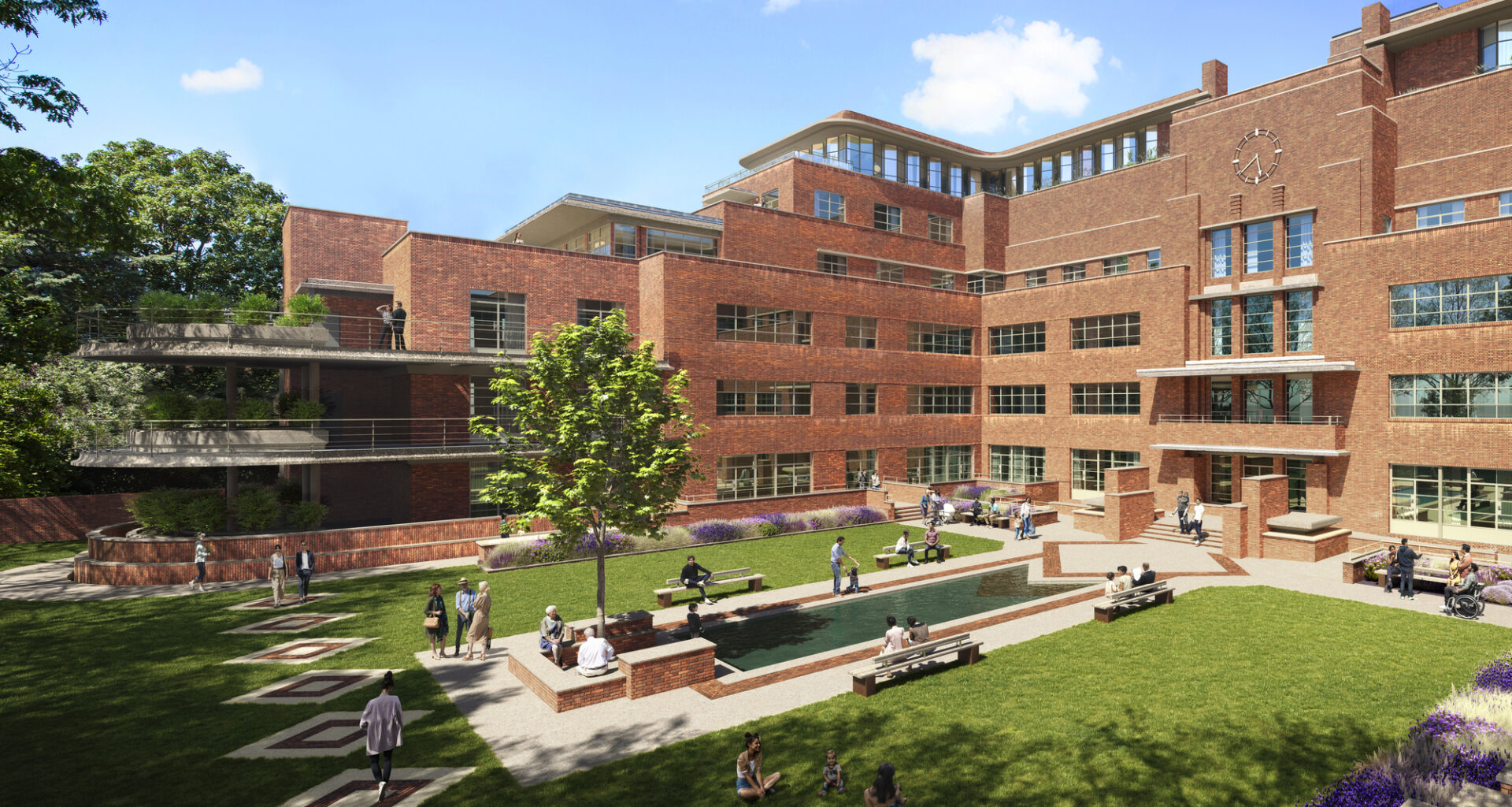 SPPARC Studio Unveils Design for Residential Conversion of Former Ravenscourt Park Hospital in London