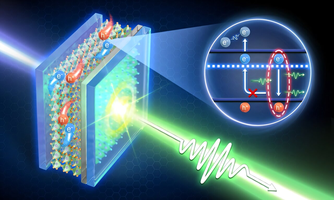 Simple additive method leads to record-setting perovskite laser performance