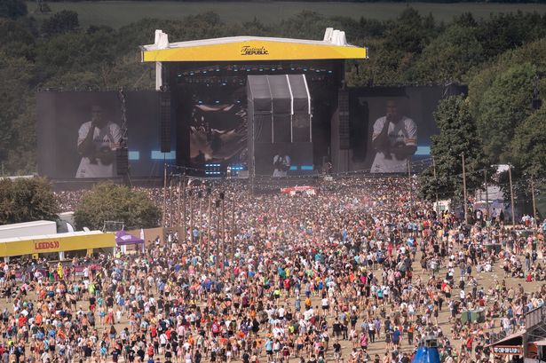 General view during the Leeds Festival 2022 at Bramham Park in Leeds. 