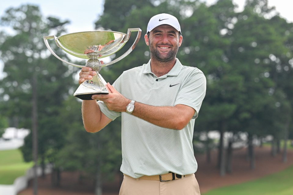Scottie Scheffler won the Fedex Cup last season as he triumphed at the Tour Championship