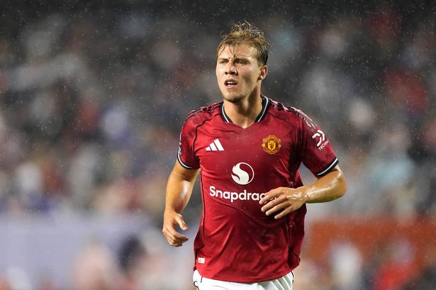 Rasmus Hojlund of Manchester United