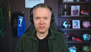Mark Goldbridge, who runs YouTube channel That's Football, speaks via video link to Sky's Rob Harris