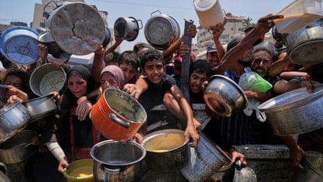 UN agency says Gaza famine is direct result of Israel’s actions – video