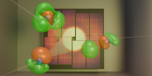 Watching Electron Dynamics Shape Chemical Reactions