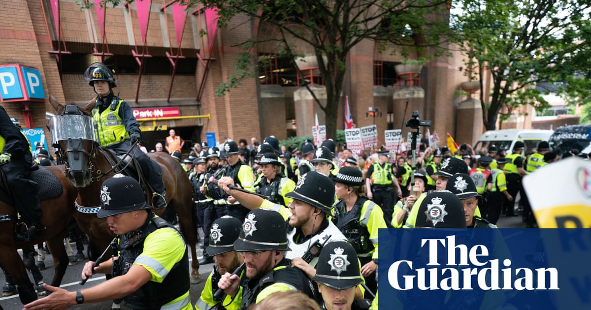 Police clash with protesters at asylum hotel demonstrations across UK | Protest