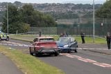 thumbnail: Crash involving scrambler and two cars in Derry.