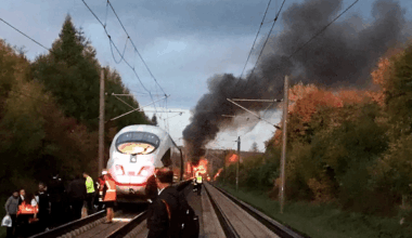 Fire on Railway Lines in Germany Sparks Investigation