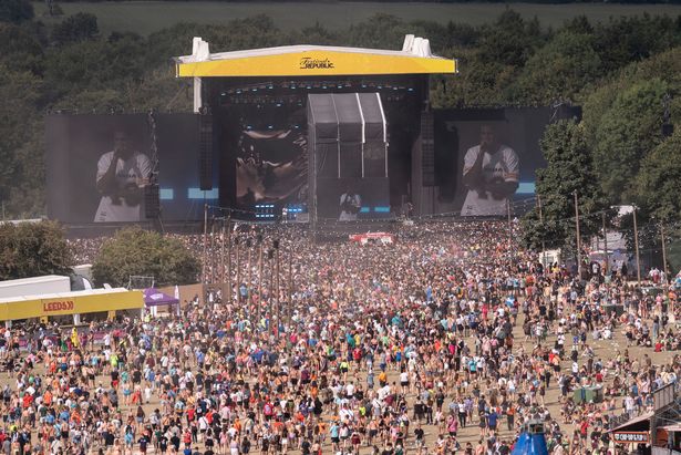 General view during the Leeds Festival 2022 at Bramham Park in Leeds. 