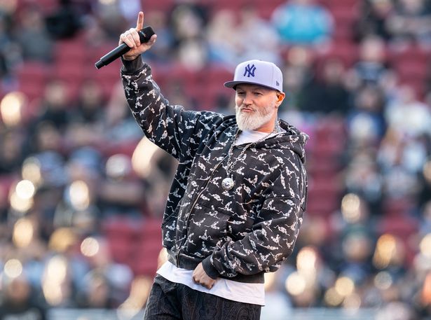 Limp Bizkit Fred Durst performing