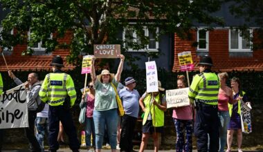 British government vows to speed up asylum claims as hotel protests spread