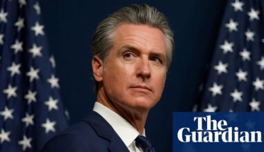 ‘No-holds-barred fight’: California’s governor takes off his gloves to punch back at Trump | California