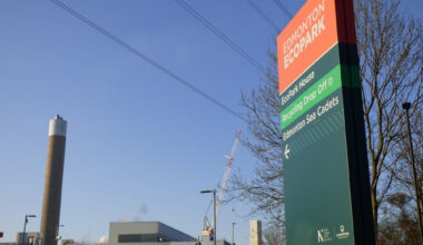 North London waste incinerator construction makes slow progress
