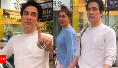 Faissal Khan spotted with a woman; schools paparazzi for filming without consent: 'Video aise lena sahi nahi lagta hai....' | Hindi Movie News
