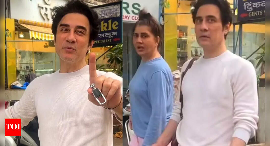 Faissal Khan spotted with a woman; schools paparazzi for filming without consent: 'Video aise lena sahi nahi lagta hai....' | Hindi Movie News