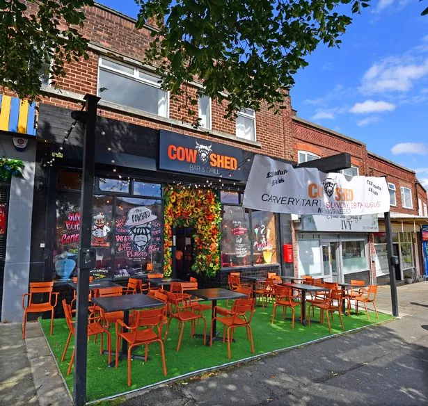 Cow Shed Bar & Grill on Broadway, Bebington, Wirral.