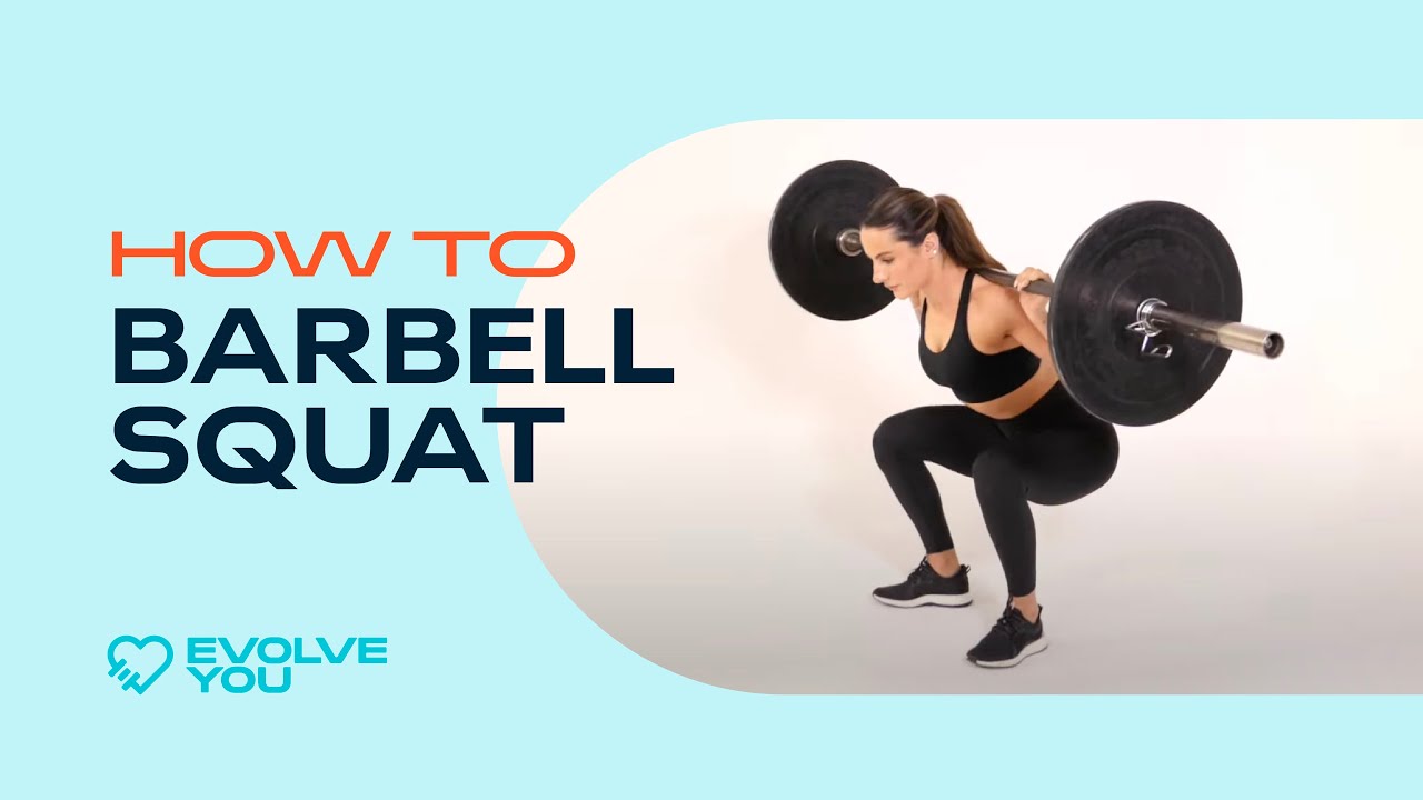 How To Barbell Squat with Krissy Cela - YouTube