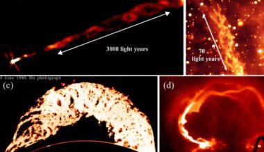 Braided magnetic flux ropes found at both human and light year scales