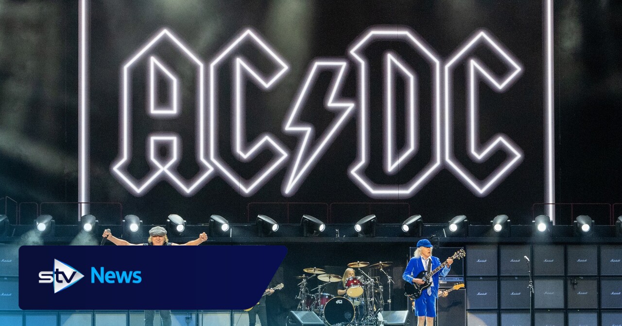 In pictures: Legends AC/DC shoot to thrill at Murrayfield