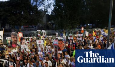 Israeli protesters stage ‘day of disruption’ calling for end to war in Gaza | Israel-Gaza war