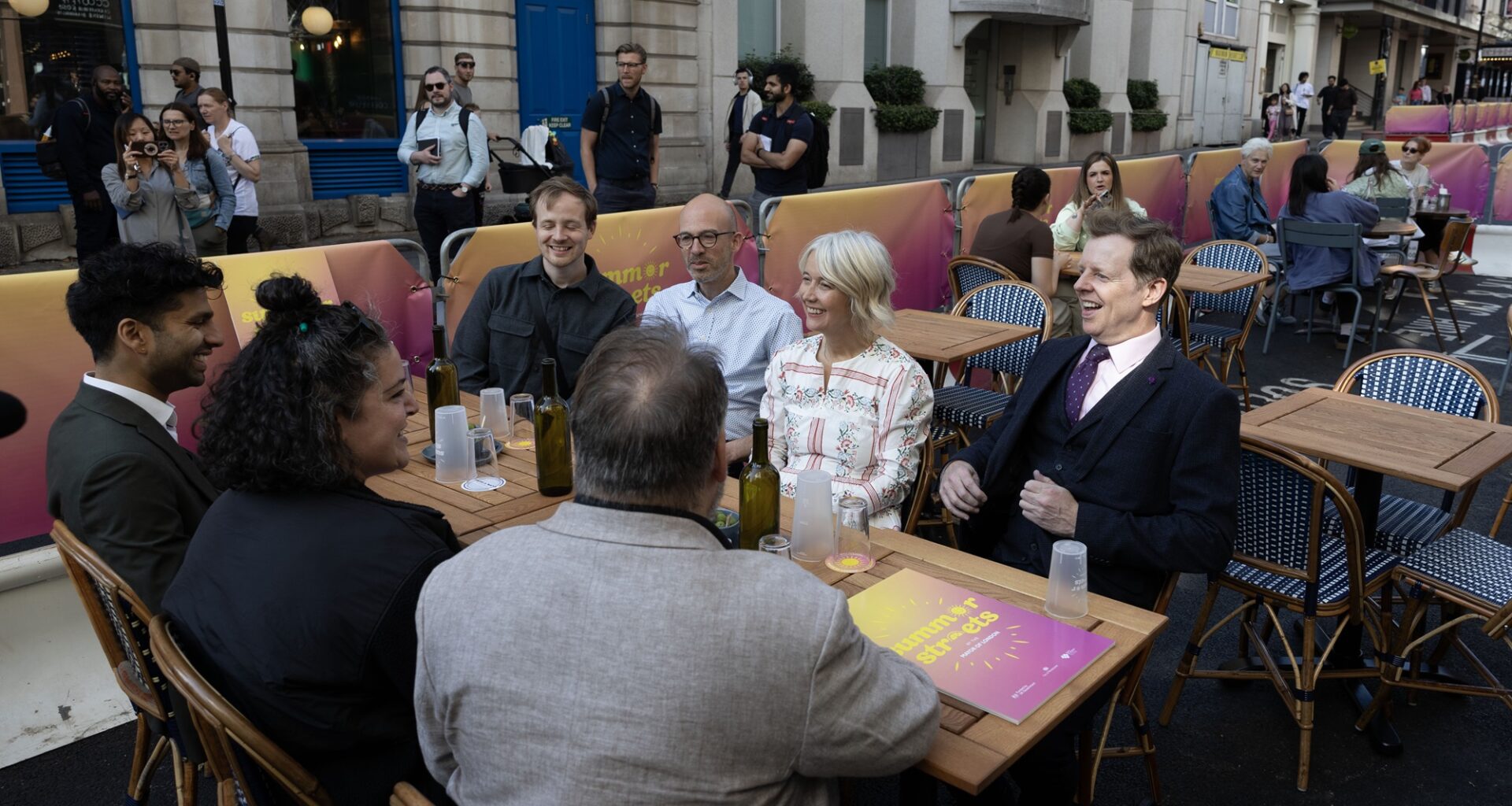 Al fresco dining in London 'should be the norm'