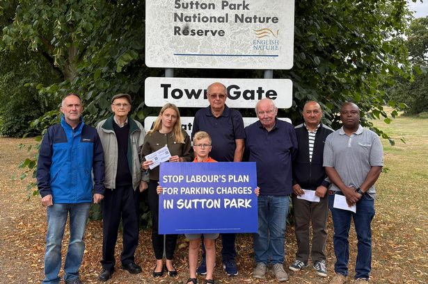 Sutton Coldfield Conservative councillors and campaigners have joined forces in opposition to Birmingham City Council's plans to charge motorists to park in Sutton Park