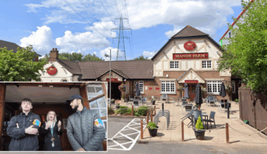 Pubgoers wearing England flags turned away from boozer despite manager saying they would 'serve everyone'