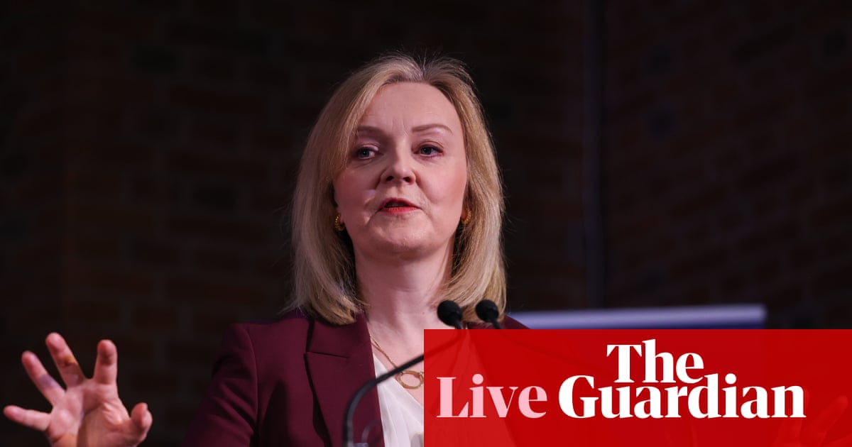 Liz Truss warns there is ‘a reckoning coming’ for central banks, and backs Trump in battle with Fed – business live | Business