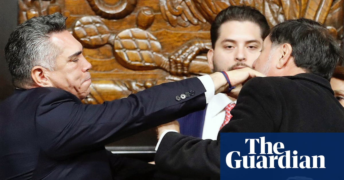 Brawl erupts in Mexico’s senate after debate over US military intervention to fight drug cartels | Mexico