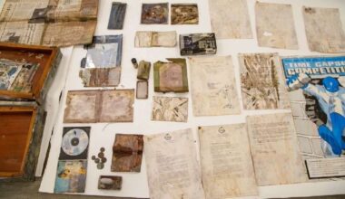 Time capsule sealed by Princess Diana unearthed at London hospital