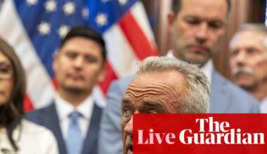 Backlash as White House chooses Robert F Kennedy Jr deputy to run CDC – US politics live | US news