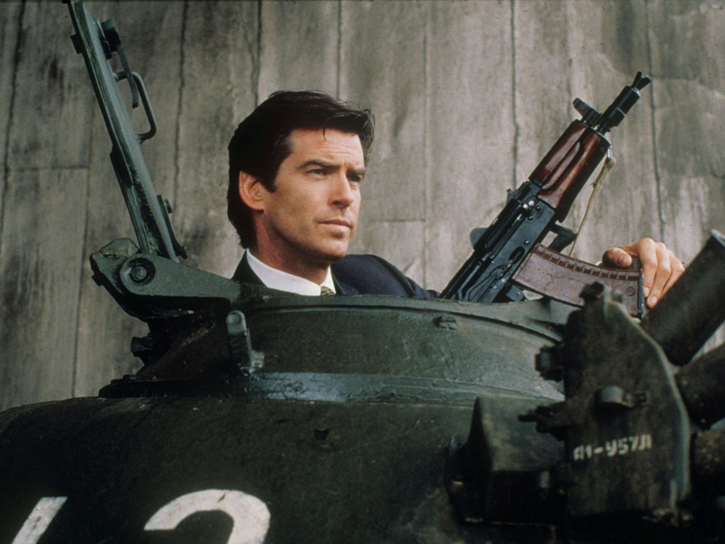 Brosnan as James Bond in ‘GoldenEye’ in 1995