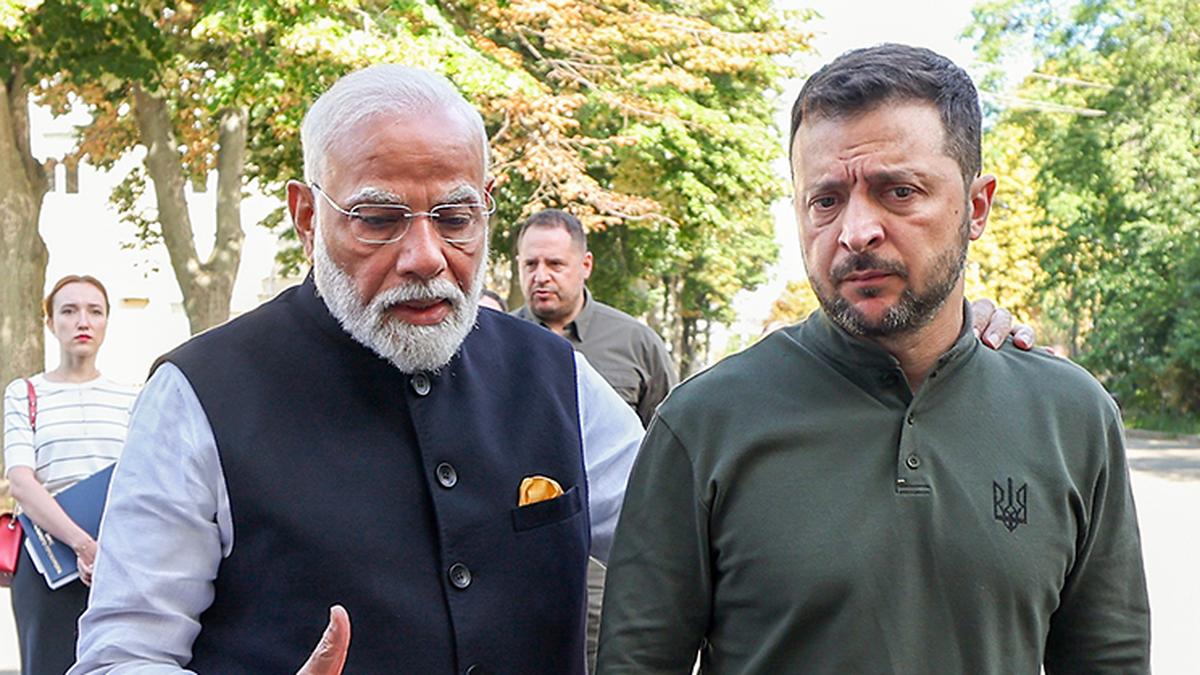 Modi reassures Ukraine of India's support during call with Zelenskyy