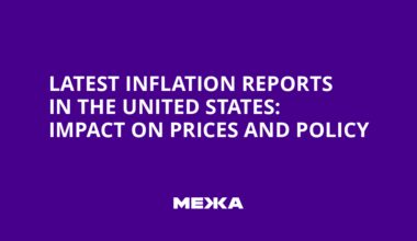 Latest inflation reports in the United States: impact on prices and policy