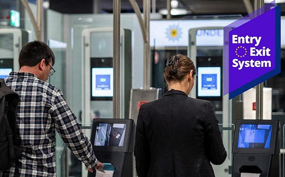 European Union entry and exit system.