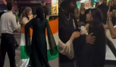 WATCH: Indian Muslim Girls Stand Tall In London, Repel Pakistani Harassment Over Tricolour | World News