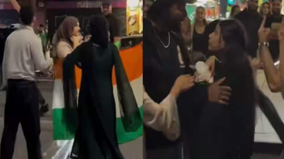 WATCH: Indian Muslim Girls Stand Tall In London, Repel Pakistani Harassment Over Tricolour | World News