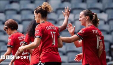 UEFA Women's Champions League: Man Utd 4-0 PSV