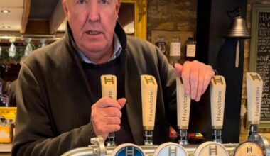 Jeremy Clarkson on selling Hawkstone at Silverstone F1
