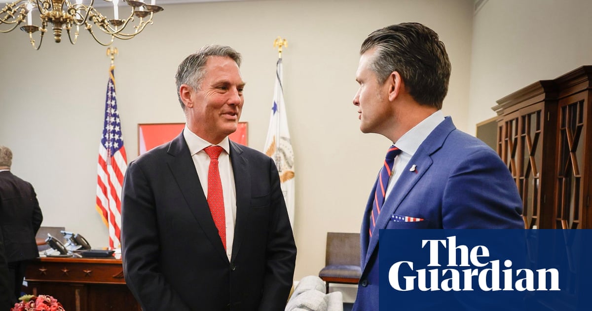 The Marles-Hegseth chaos prompted jokes. But uncertainty over Australia’s US relationship is no laughing matter | Richard Marles