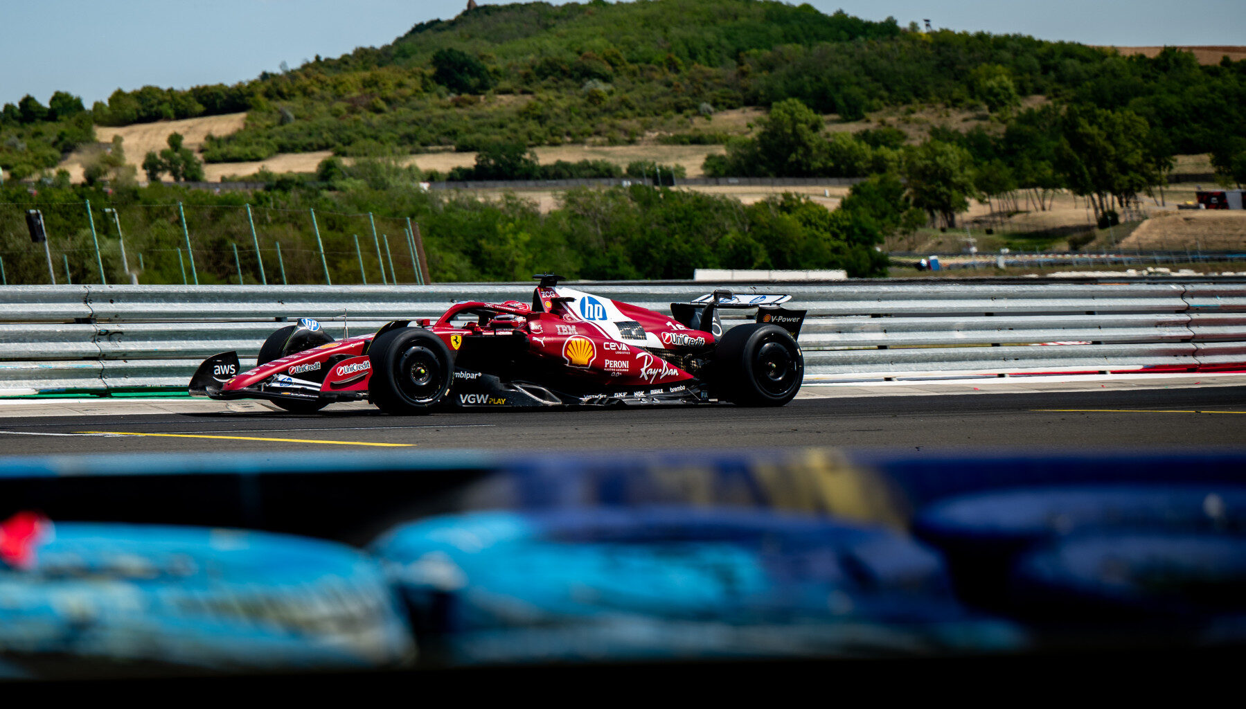 Pirelli test days Budapest - Charles Leclerc 10