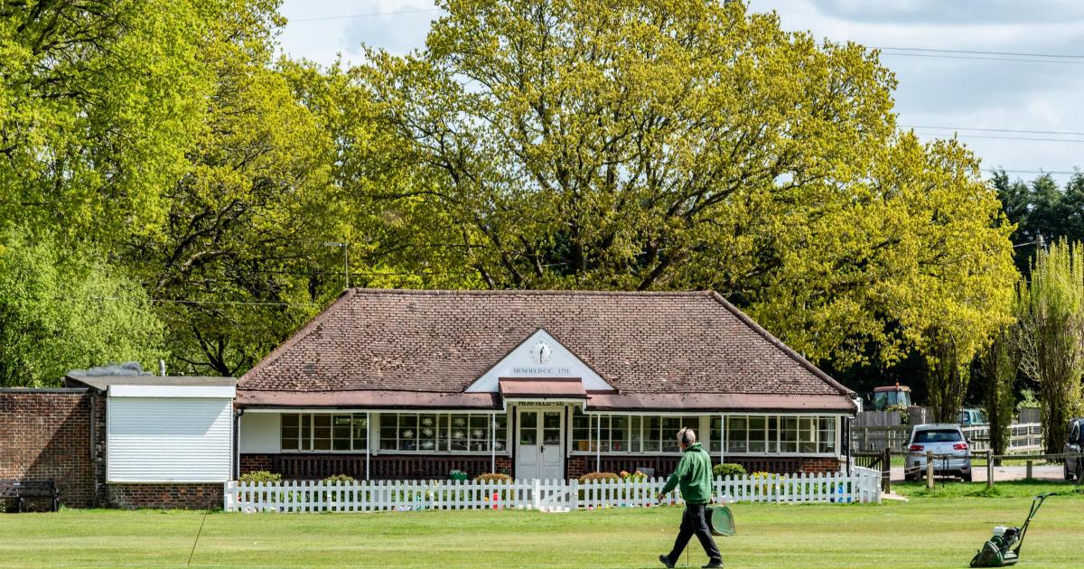 Henfield in West Sussex: home of world's oldest cricket club