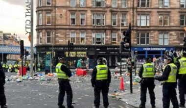 Police accused of 'insulting taxpayers' in Glasgow over 'Celtic party'