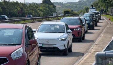 Reports of ‘severe delays’ along M5 in North Somerset