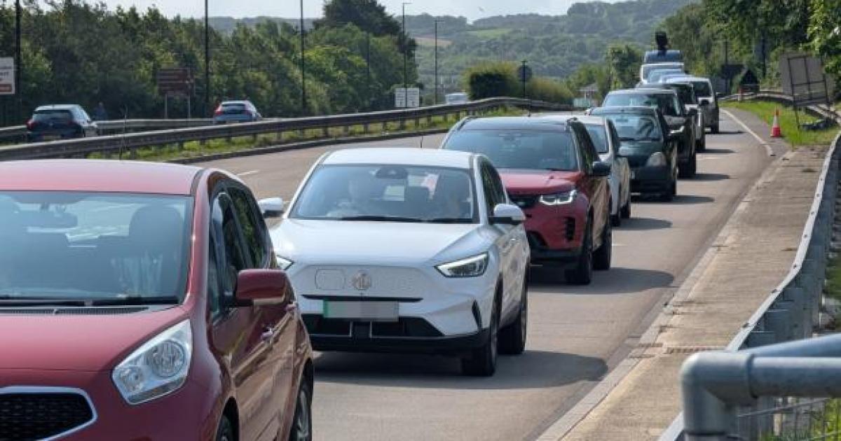 Reports of ‘severe delays’ along M5 in North Somerset