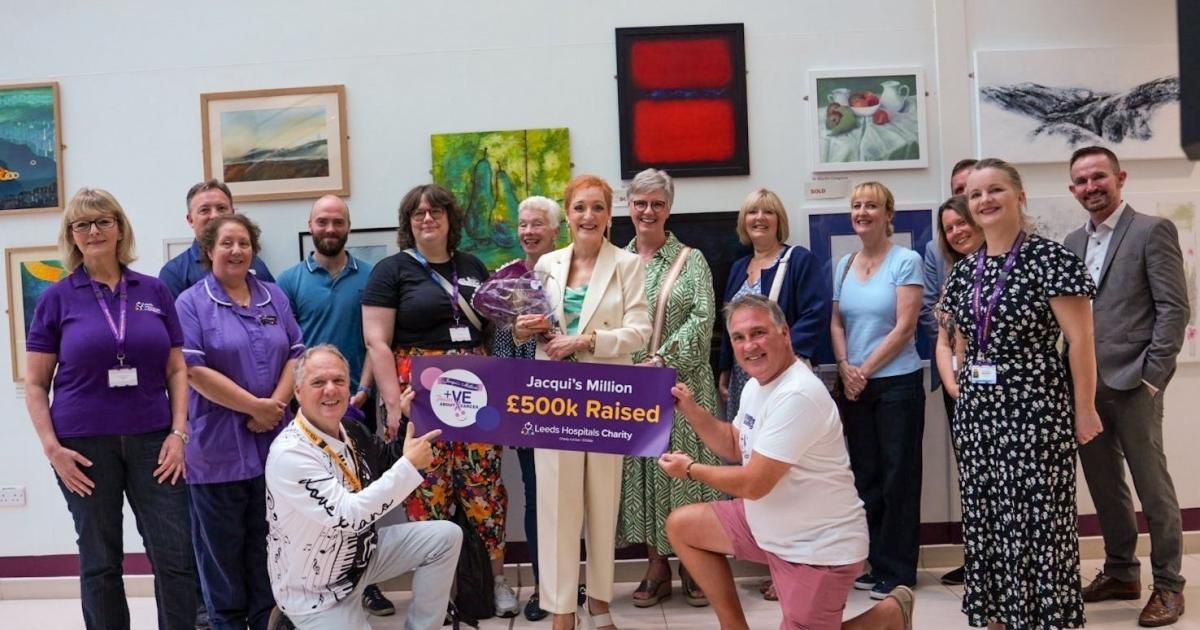 Jacqui’s Million appeal raises £500,000 for Leeds Cancer Centre