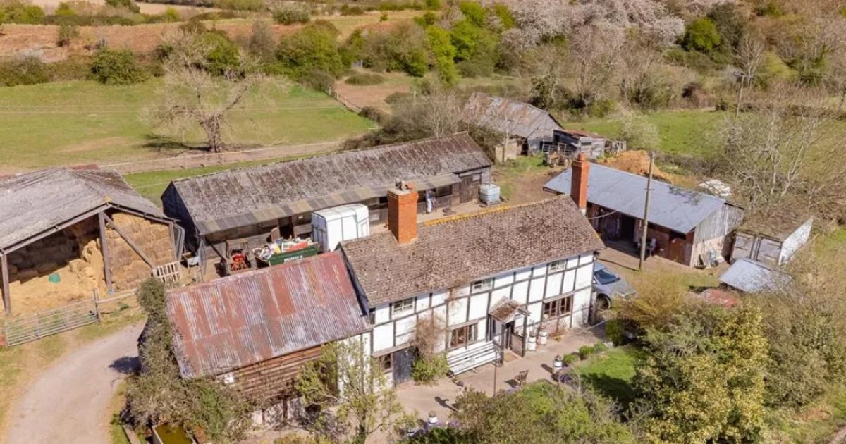 Golden Valley Farm near Ledbury for sale for £650,000