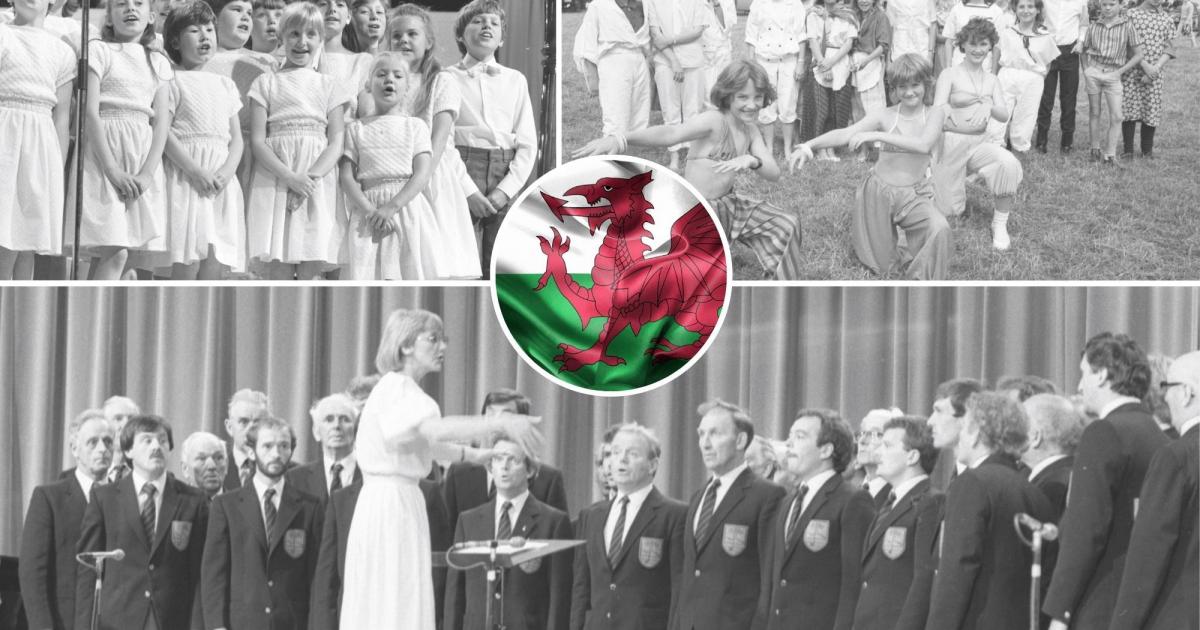 National Eisteddfod of Wales held in Rhyl summer of 1985